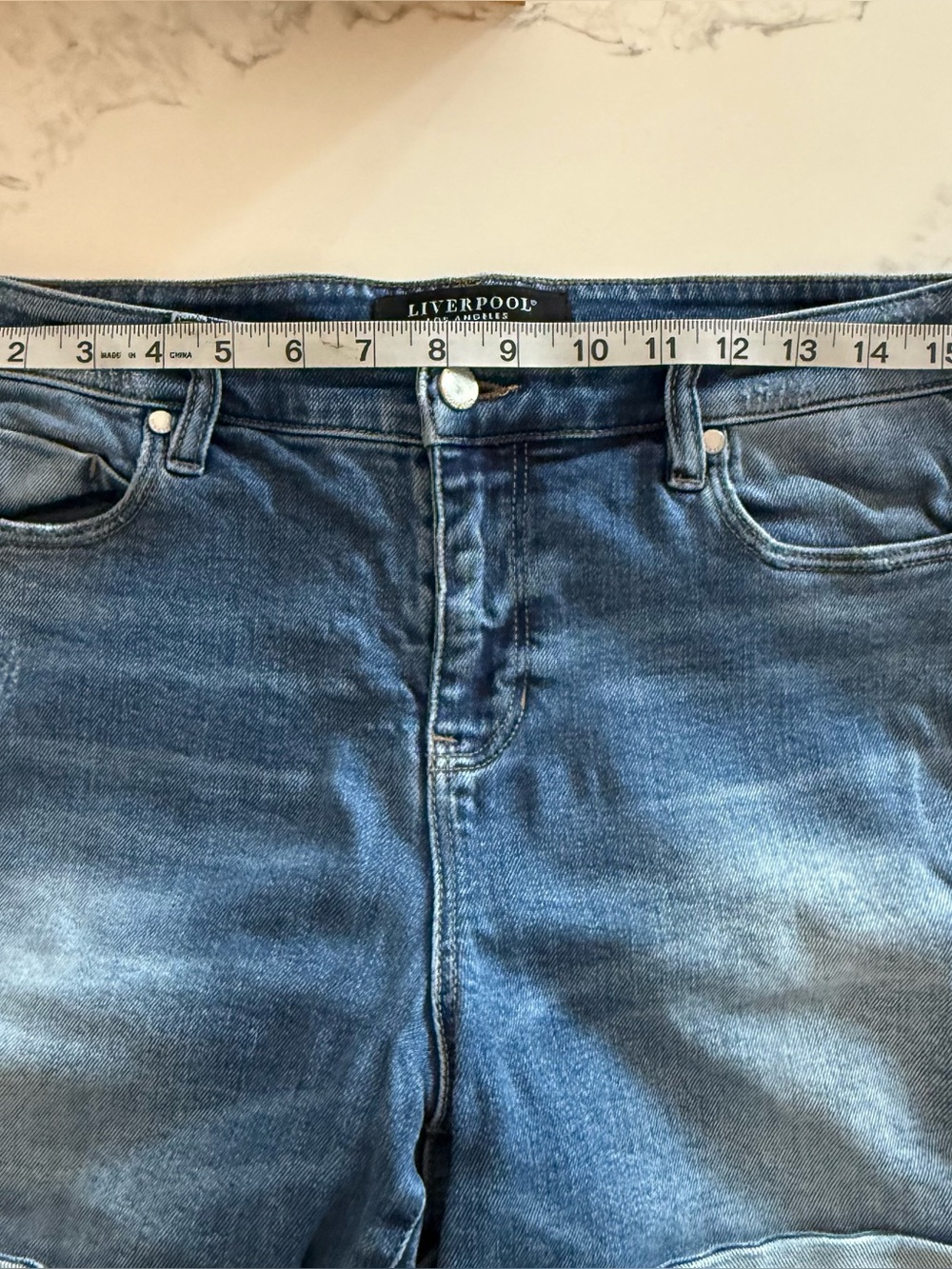 Liverpool Denim Shorts - Picture 8 of 8